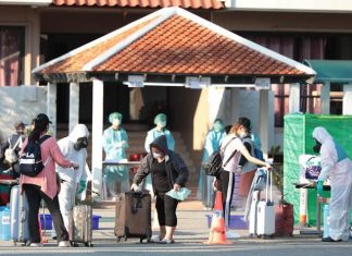 Navy quarantines 143 S. Korea returnees in Sattahip