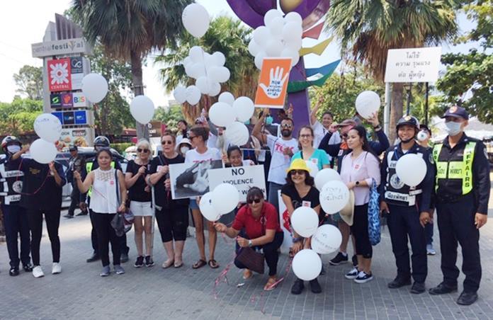 Many women and men in our community marched on Women’s Day to say “No to Violence Against Women.”