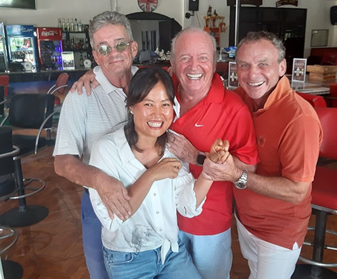 Bruno, Gerard, Thiery and Ting.