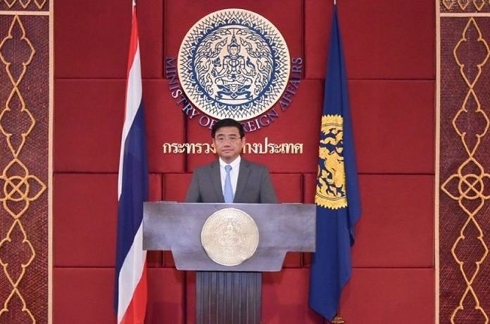 The Ministry of Foreign Affairs spokesman, Cherdkiat Atthakor.