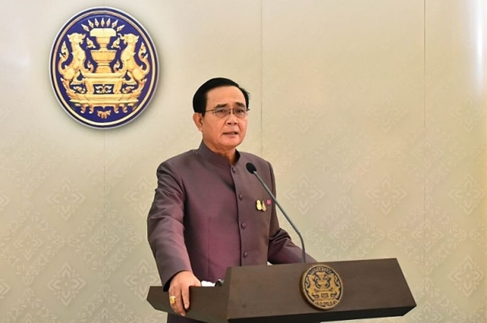 Thai Prime Minister,Gen Prayut Chan-o-cha.