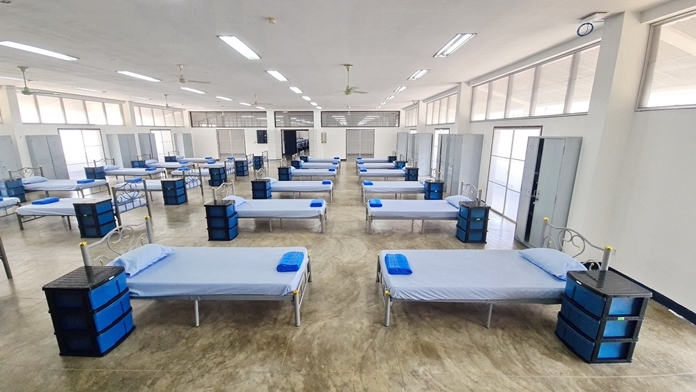 If needed, the navy field hospital for coronavirus victims will be ready to accept patients in Sattahip by April 13.