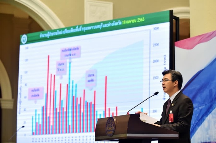 A daily announcement shows 33 new cases and no losses on Saturday.