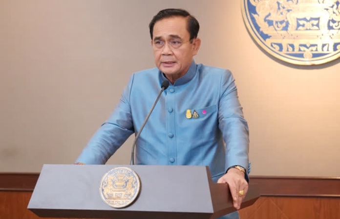 Prime Minister and Defense Minister, Gen. Prayut Chan-o-cha.