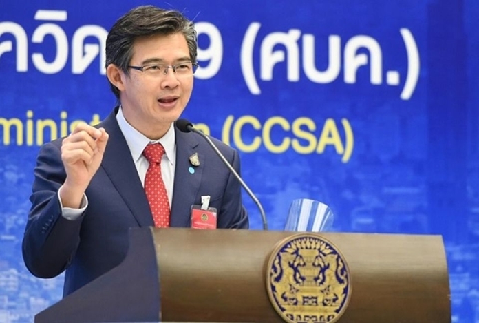 Dr Taweesin Visanuyothin, spokesman of the government’s Center for COVID-19 Situation Administration.