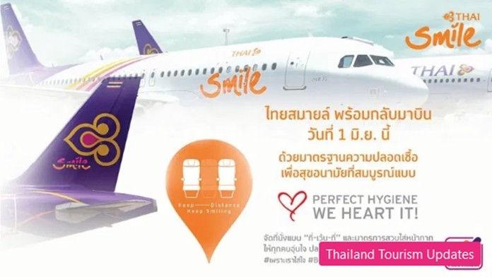 Thai AirAsia and Thai Lion Air have announced their operation of domestic flights starting May 1.