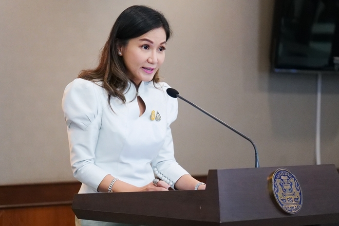 Prof. Narumon Pinyosinwat, Government Spokesperson.