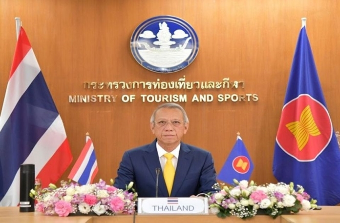 Thailand's Tourism and Sports Minister Phiphat Ratchakitprakarn.