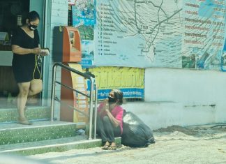 Elderly woman forced to beg for drunk hubby’s beer money