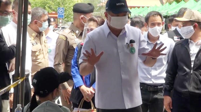 Public Health Minister Anutin Charnvirakul.