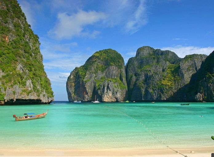 Phi Phi Islands, Andaman Sea, a paradise on earth for snorkeling and diving enthusiasts near Province of Phuket. (TAT photo).