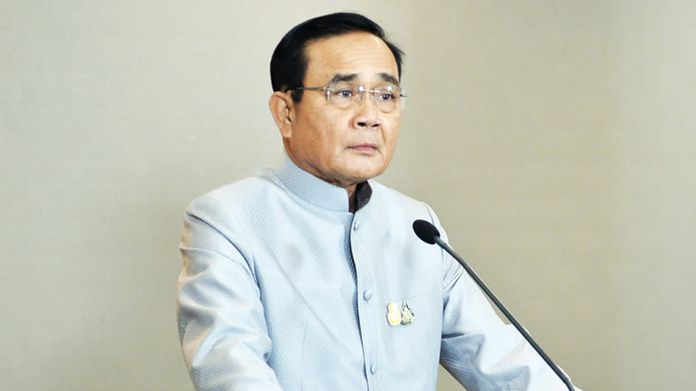 The Prime Minister, General Prayut Chan-o-cha.