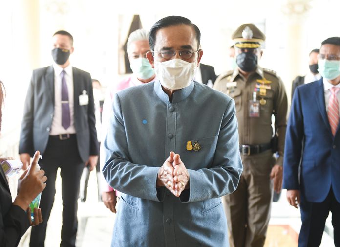 Prime Minister Prayut Chan-o-cha.