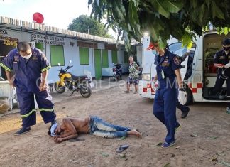 Drunk builders sort out differences with machete, wood plank