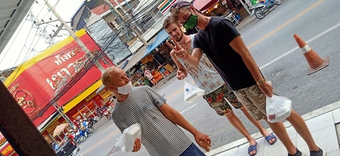 The outpouring of kindness and charity in Pattaya during the coronavirus crisis has amazed both Thais and foreigners alike.