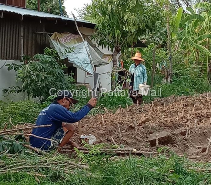 ...and went to his wife’s hometown of Ubon Ratana in Khon Kaen Province to work on the farm and fix machinery.