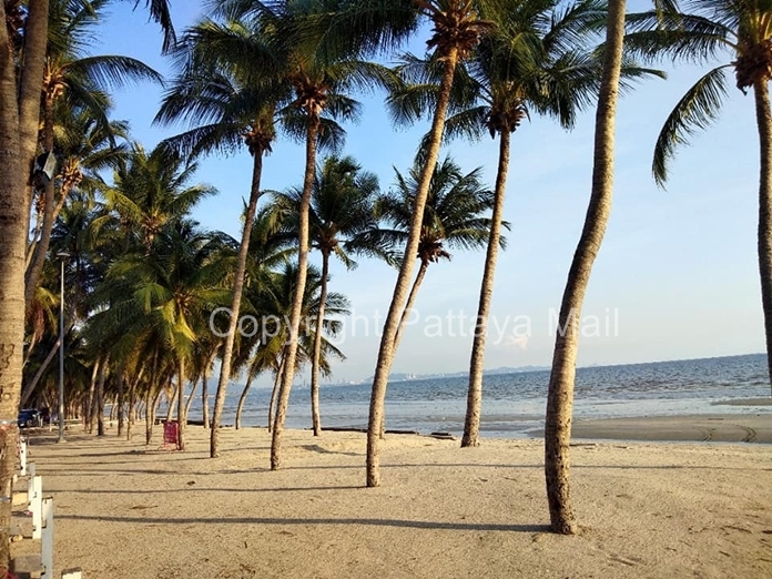 Back to nature: Bang San Beach during the shutdown.