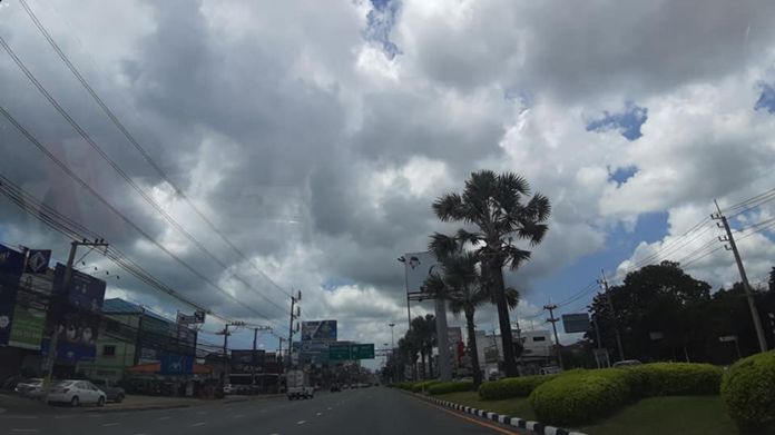 Pattaya City at the Sukhumvit road, Chonburi Province on Wednesday May 20 afternoon.