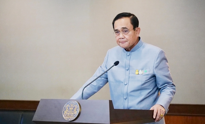 Prime Minister Gen Prayut Chan-o-cha.