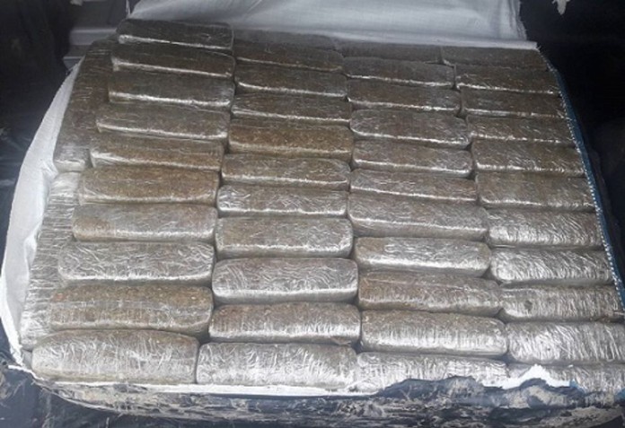 The ONCB seized about 12 tons of marijuana smuggled from a neighboring country over the past eight months.