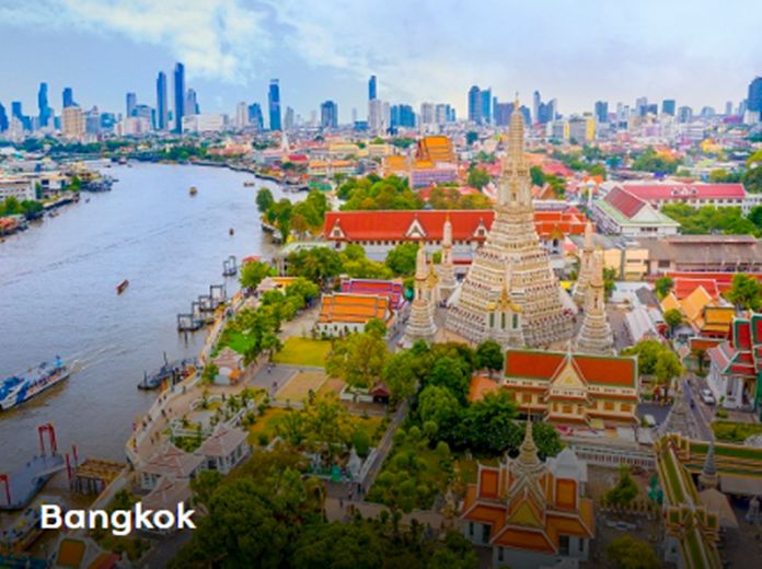 Chao Praya River, Bangkok. (TAT)