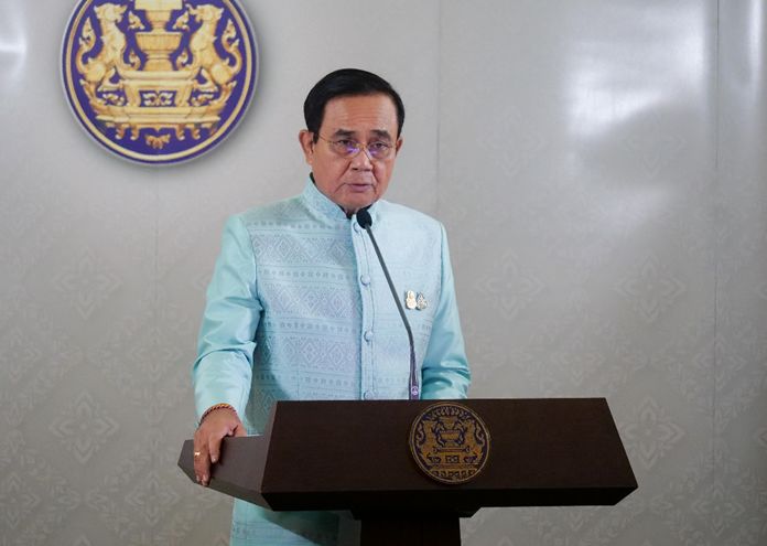 Prime Minister and Defense Minister Gen. Prayut Chan-o-cha.
