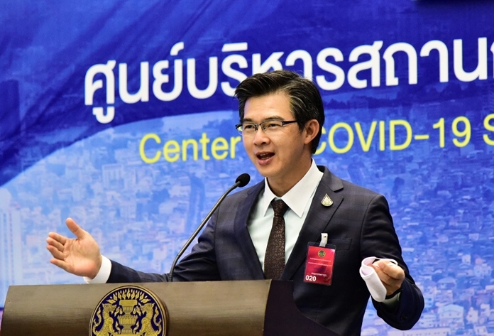 The Center for COVID-19 Situation Administration (CCSA) spokesperson, Dr. Taweesin Visanuyothin