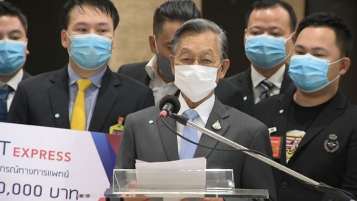 Thailand’s House Speaker Chuan Leekpai.