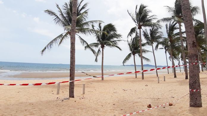 Jomtien Beach, Pattaya City, Chonburi Province.