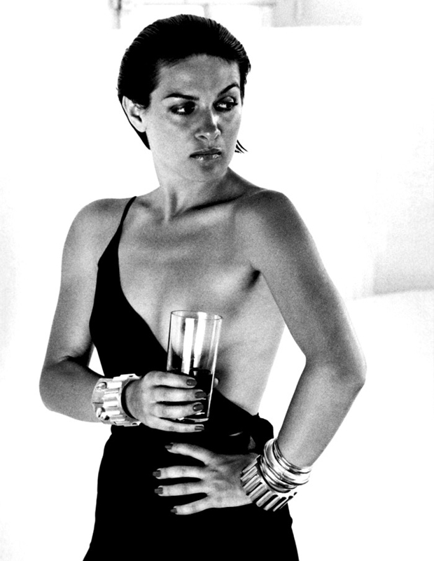 Paloma Picasso taken by Helmut Newton.