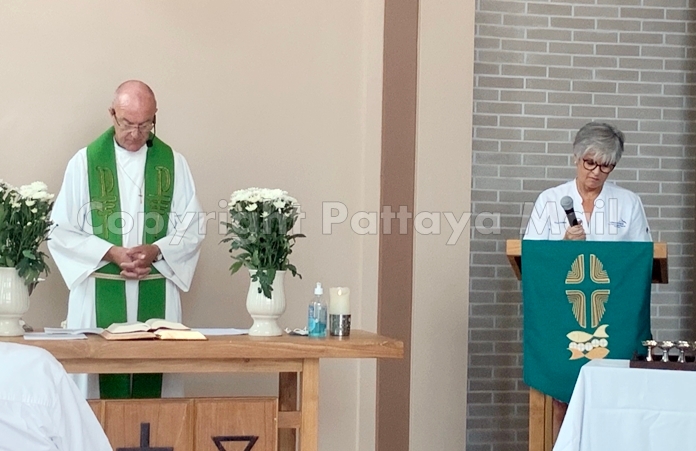 Pastor Annfinn Lothe and Kristianne Stendal Lothe conduct religious services at the Norwegian Seaman’s Church in Pattaya.
