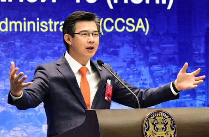 Dr Taweesin Visanuyothin, spokesman of the Center for COVID-19 Situation Administration (CCSA).