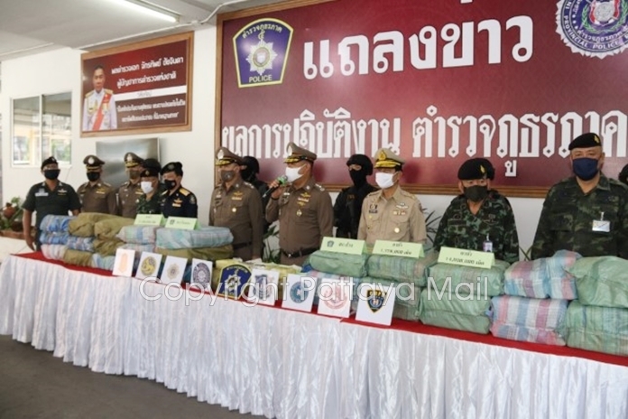 An alleged drug runner was killed and 17.8 million methamphetamine tablets seized in three Chiang Mai Region 5 police anti-drug operations.