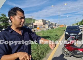 Helmetless motorcyclist dies in Pattaya-area crash