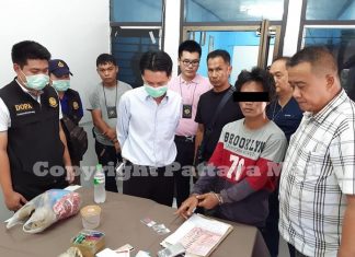 5 arrested in Pattaya drug den raid