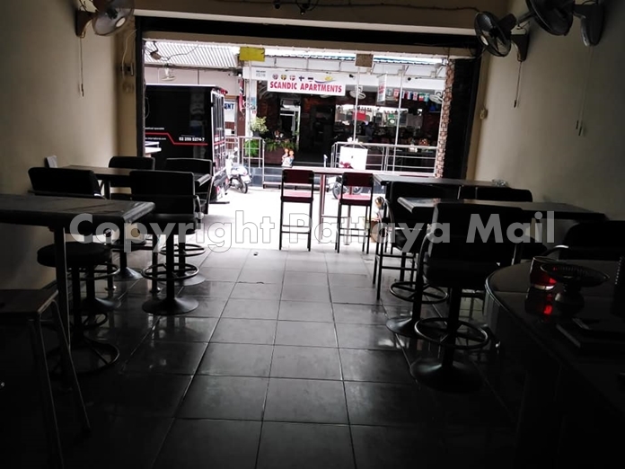 Once exclusively a bar, the layout has been renovated into a restaurant.