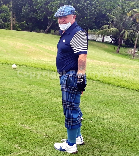 Billy Buchanan's Plus fours, very stylish.