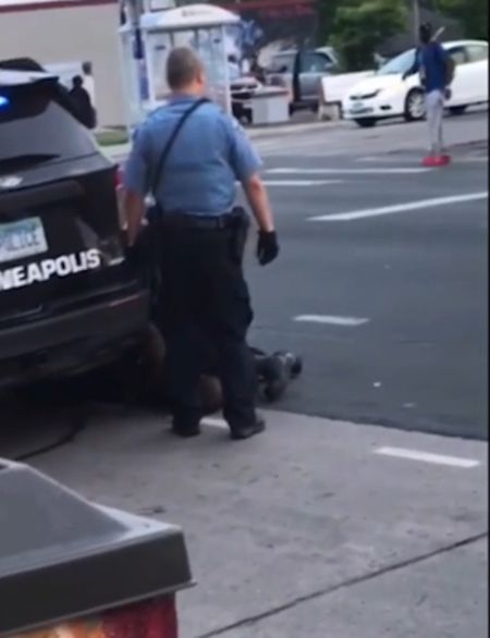 Footage of the arrest shows a white police officer, Derek Chauvin, kneeling on Mr Floyd's neck as he pleaded that he could not breathe. Floyd was later pronounced dead at a nearby hospital.