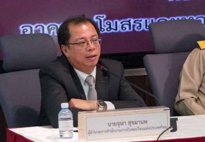 CAAT director-general, Chula Sukmanop.
