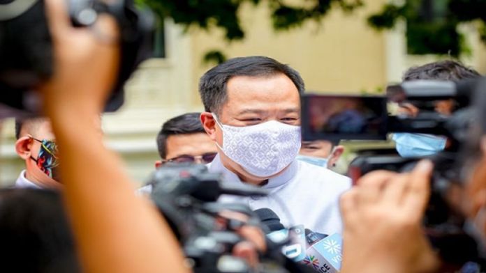 Deputy Prime Minister Anutin Charnvirakul. 