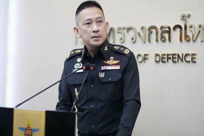 Lieutenant General Kongcheep Tantawanich, Defense Ministry Spokesman.