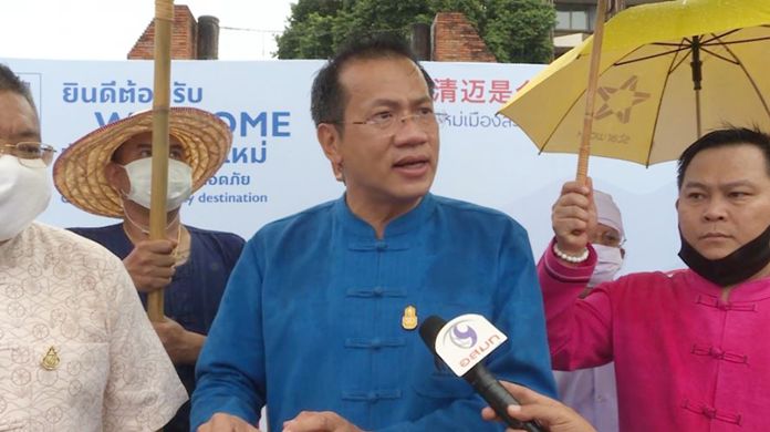 Chiang Mai Governor Charoenrit Sa-nguansat.