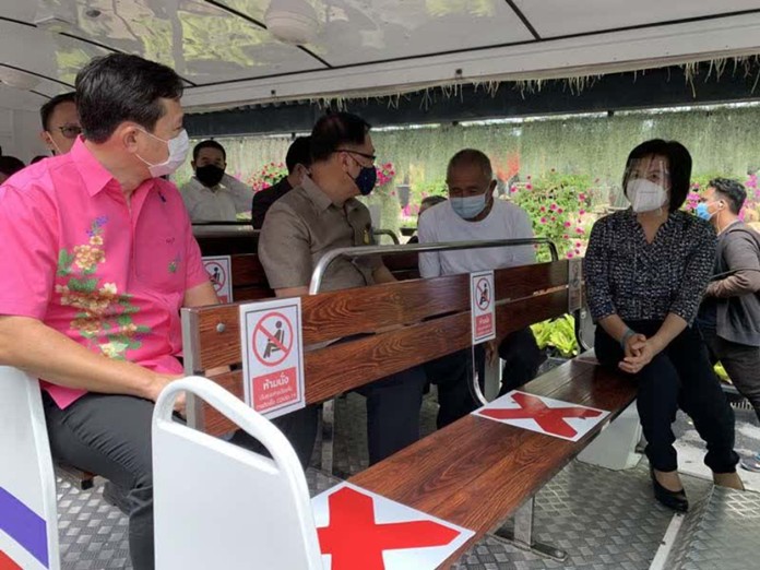 Officials from Department of Local Administration (DLA) visited Pattaya Nong Nooch Garden to inspect implementation of measures to prevent the spread of COVID-19, to build confidence among tourists.