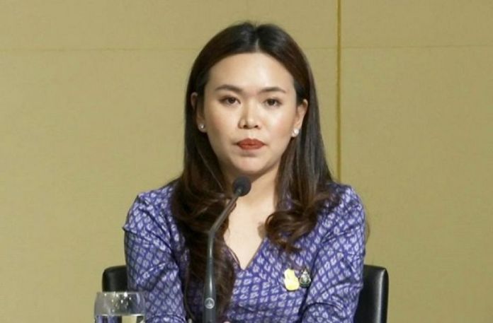 Deputy Government spokesperson Traisulee Traisoranakul.