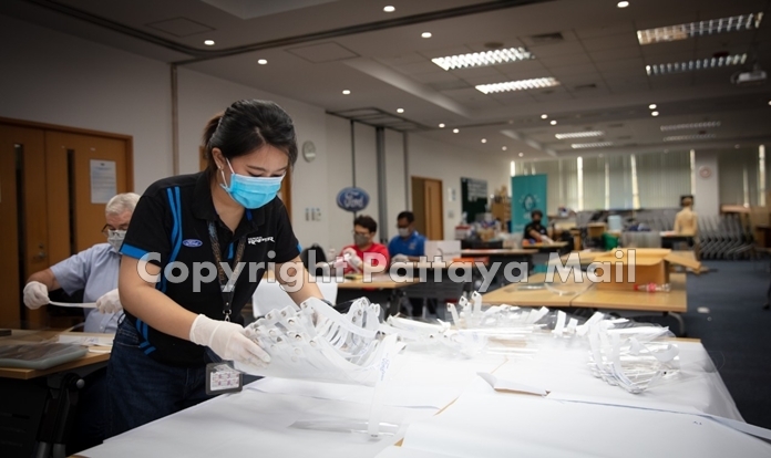 AMCHAM member companies like Ford Motor Company have pivoted their services to manufacture Protective Personal Equipment (PPE) to meet the urgent need of medical supplies for medical workers, those on the frontline and people fighting coronavirus. (Photo Courtesy Ford Motor Company)