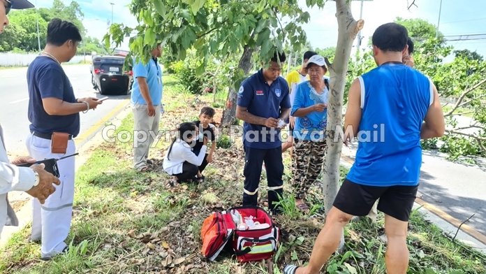 5-year-old Poravee Suksomboon survived relatively unhurt, and will now have quite a story to tell when he gets to school.