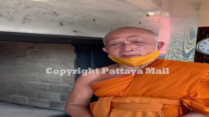 Pisan Jariyakorn, abbot of Thamsamakee Temple, said the filtration system is old and broken down, allowing the smell of burning flesh and bones to waft over neighboring homes and businesses.