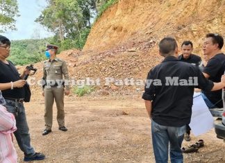 Land inspection prompts complaint to Pattaya-Na Jomtien police