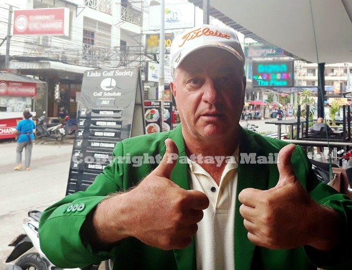 Peter Lacey is the latest player showing some good form and won the day again.