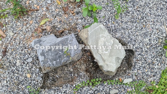 The size of the rocks were big enough to cause extensive damage to property or even kill someone.